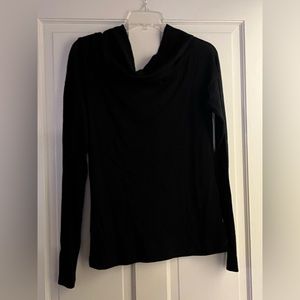 Banana Republic long sleeve shirt in black. Size large.